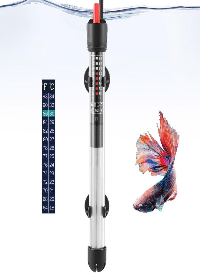 FEDOUR Aquarium Heater 50W 100W 300W, Submersible Glass Fish Tank Heater for Fresh and Salt Water (300W) - Image 1